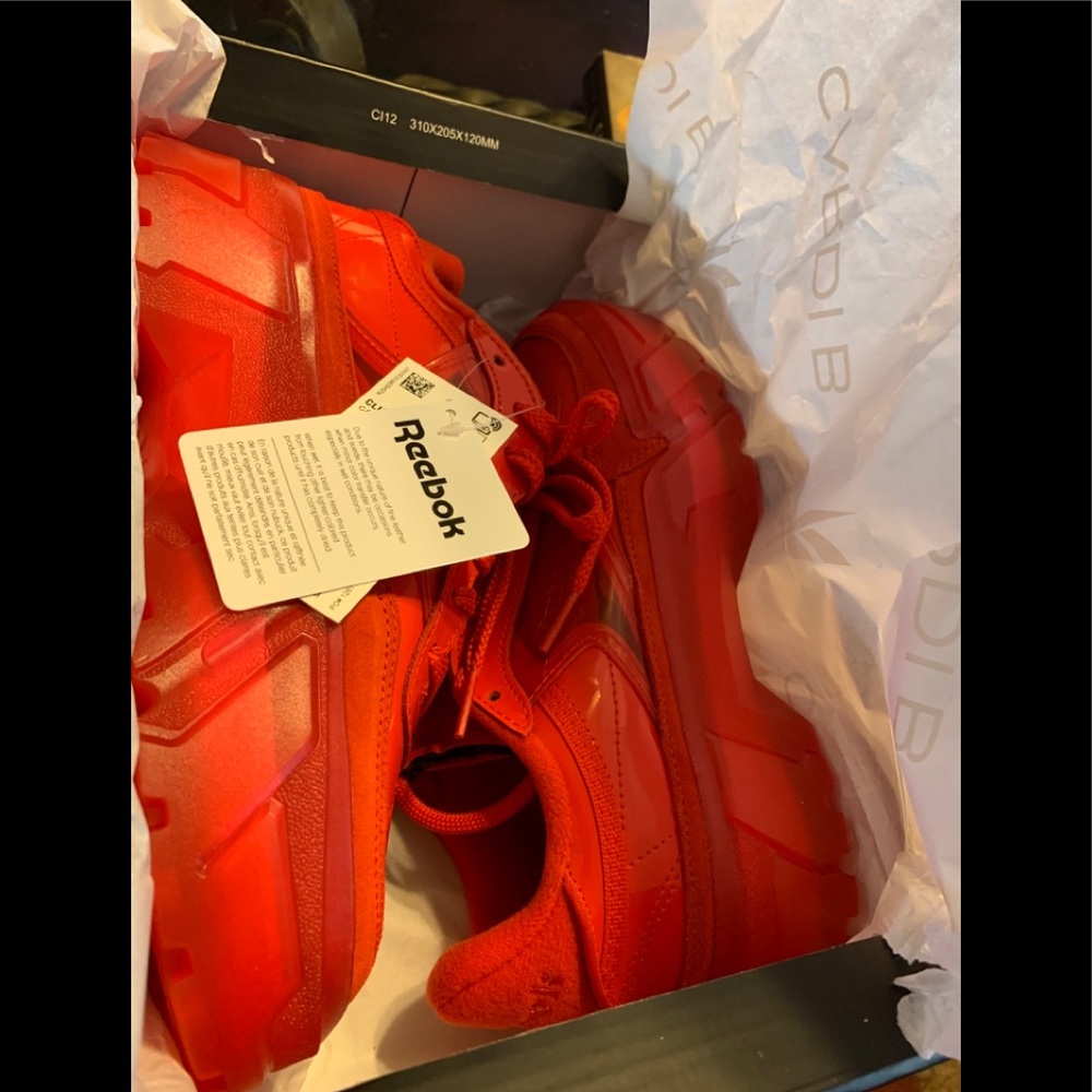 Reebok Cardi B signature Club C shoe for women.